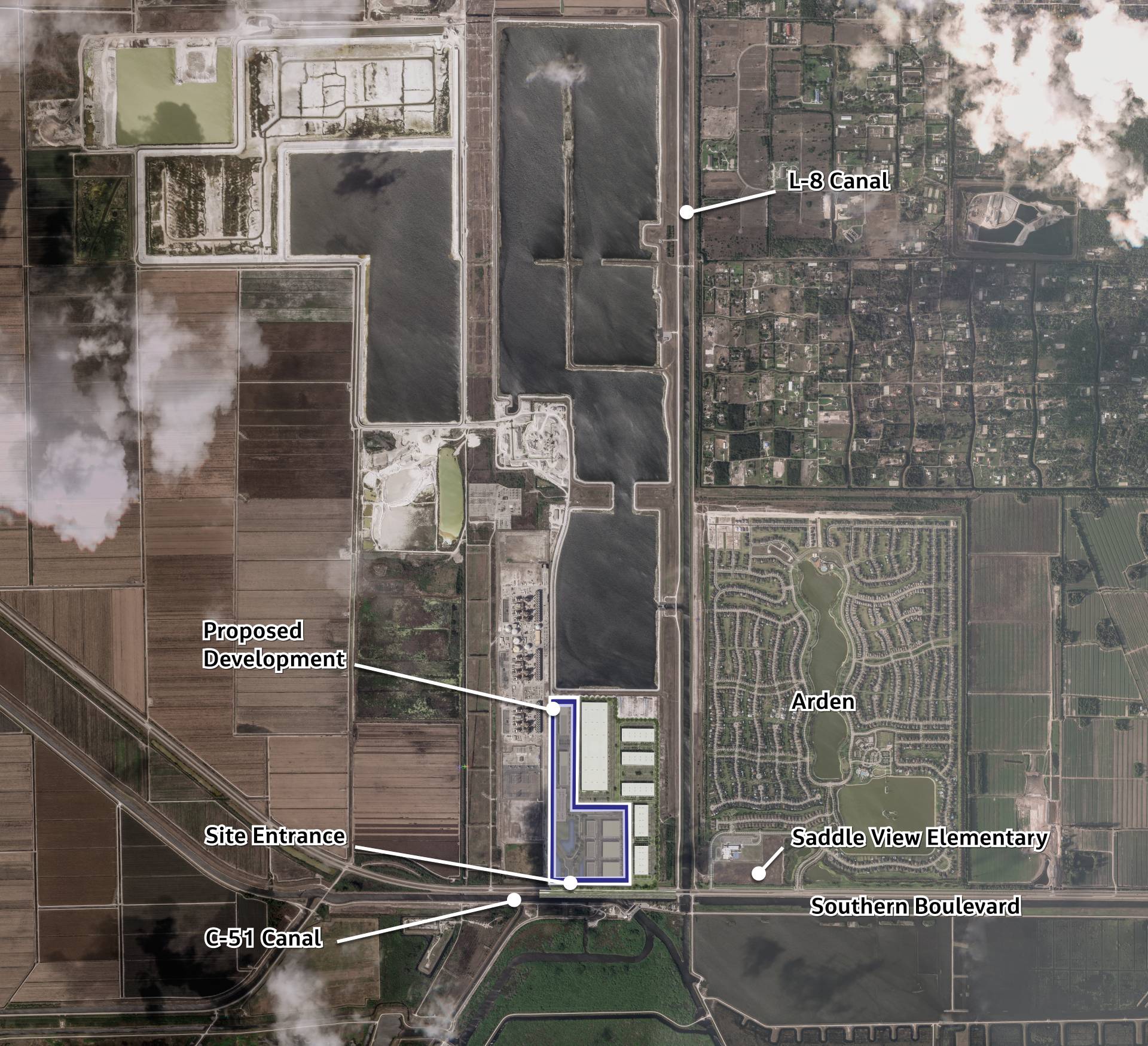 Central Park Commerce Center Context Map