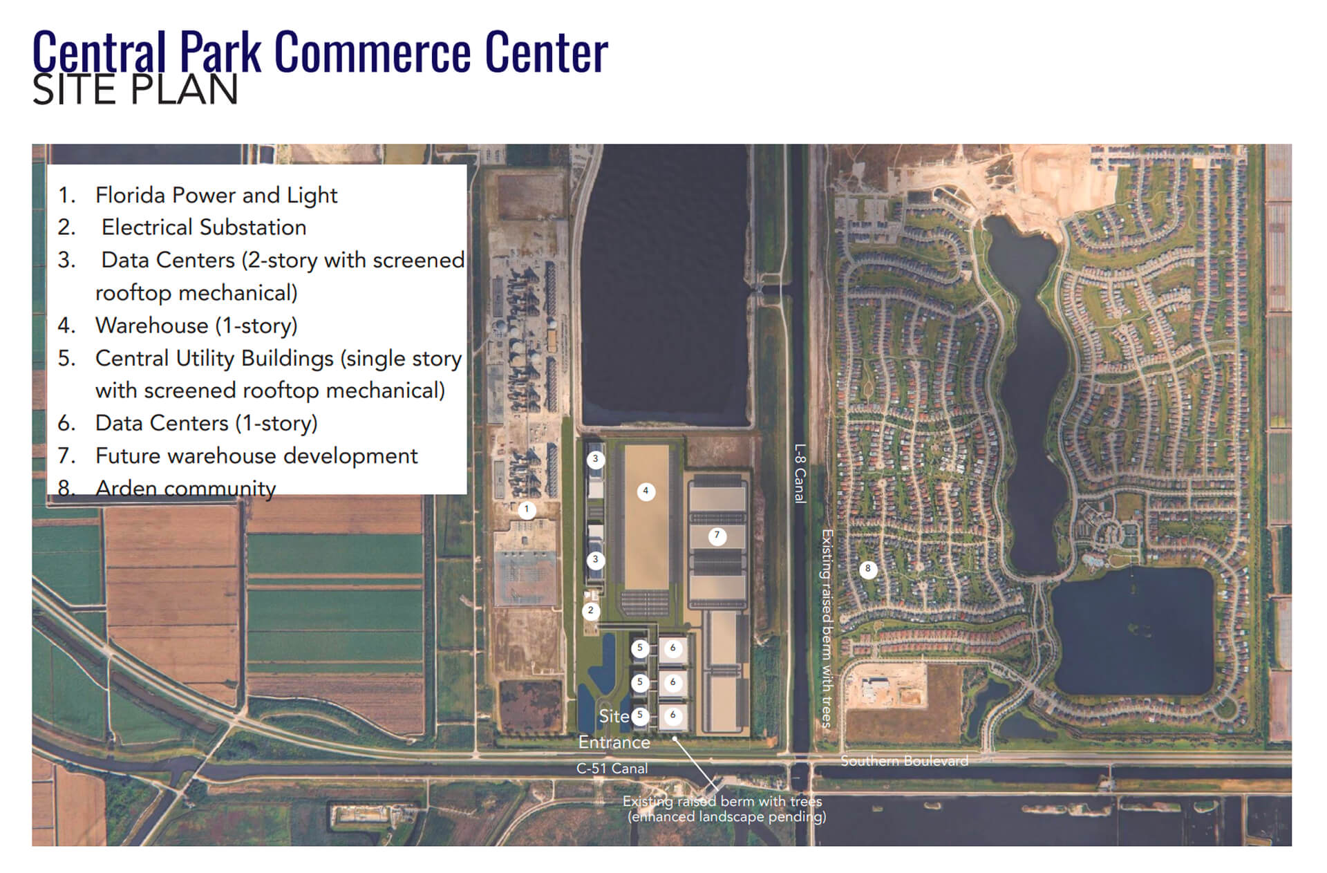 Central Park Commerce Center Map 2